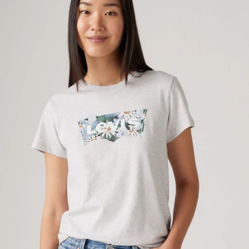 Remera Levi’s The Perfect Tee Grey Gris