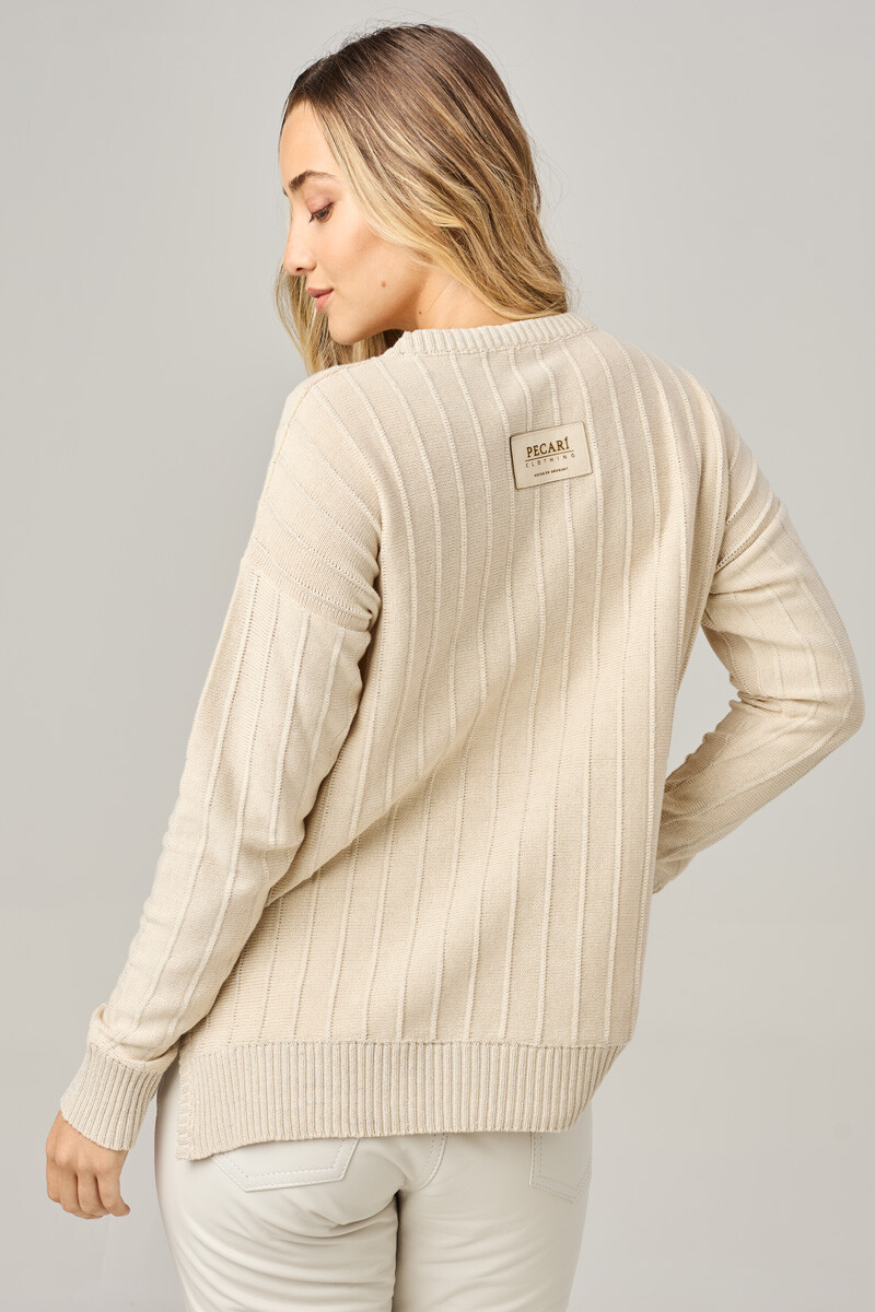 Buzo Lina Natural lurex