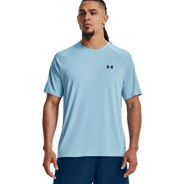 Vaypol, Remera Under Armour Tech Graphic - AZUL FRANCIA/BLANCO