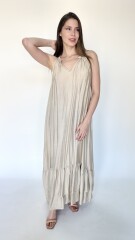 Vestido Mizu Beige
