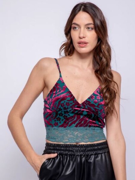 TOP DANIELCASSIN LIONA AZUL