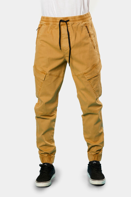 PANTALON CARGO PAOLO RUSTY Kaki