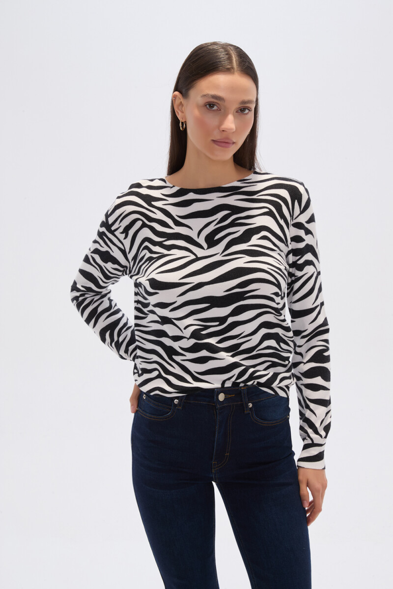Sweater Zepra - Estampado 4 