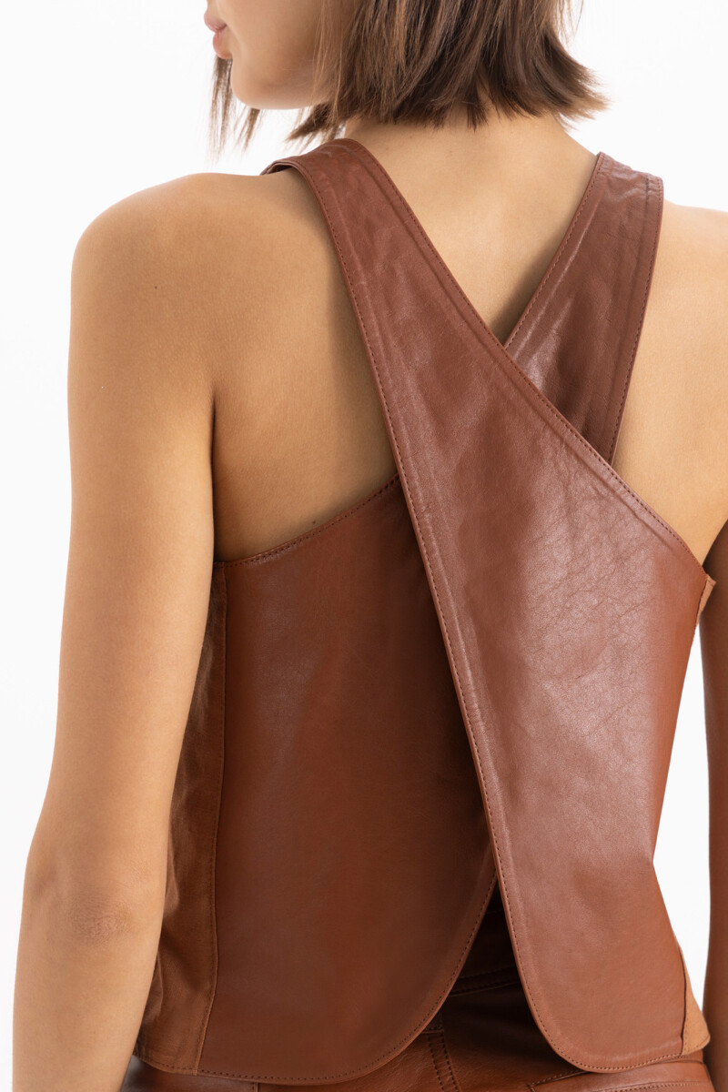 TOP EMILIA Camel