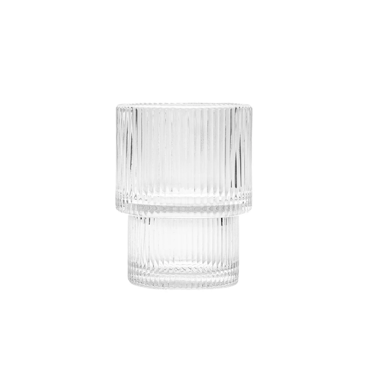 VASO 220ML RAYAS RELIEVE OPTIC 