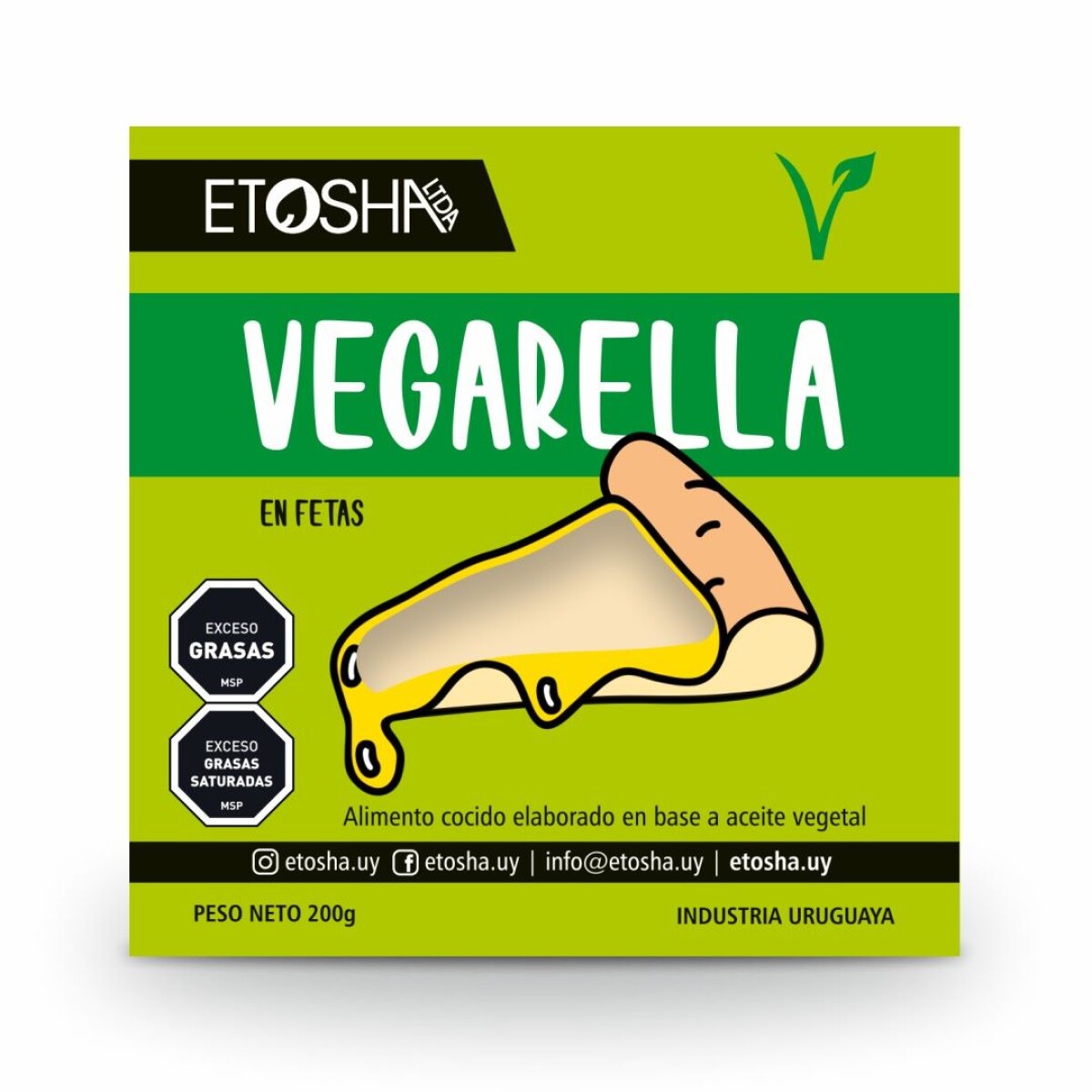 Vegarella en fetas Etosha - 200 gr 