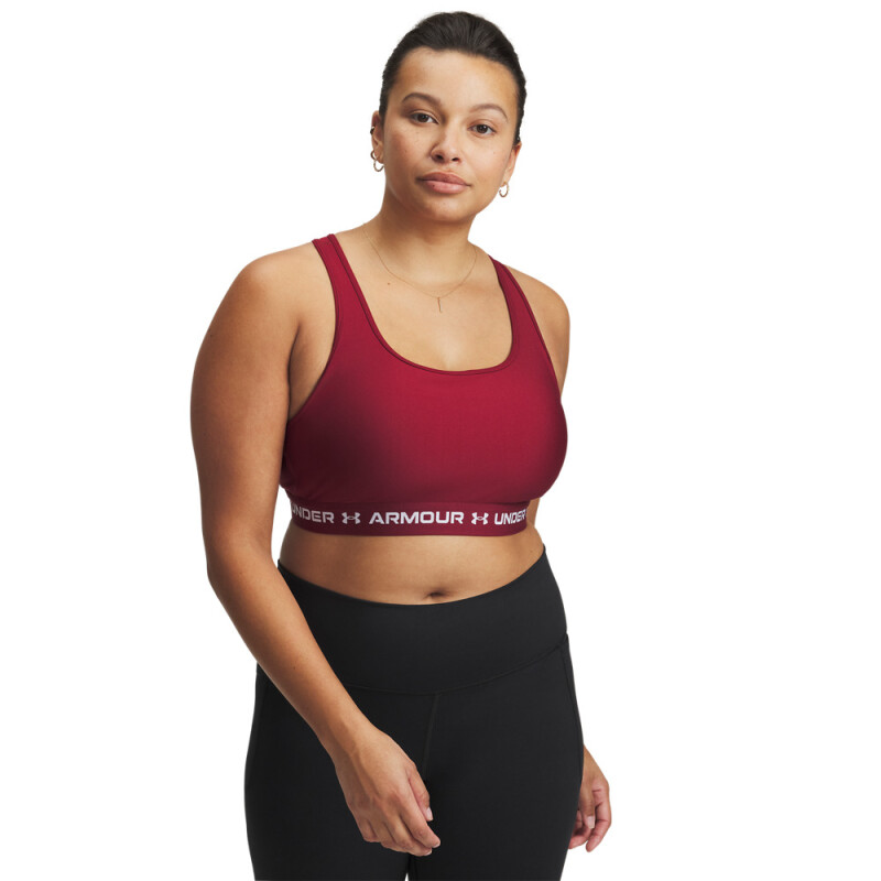 Crossback Mid Bra-RED RED-625