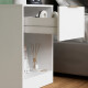 Mesa De Luz Moderna Dormitorio Para Cabecera Moderna Paris Blanco