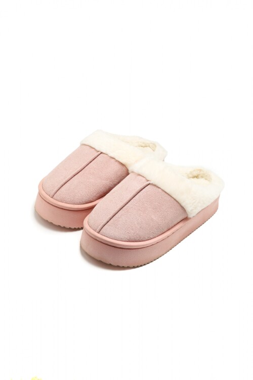 Pantuflas Plataforma Rosado