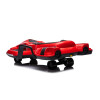 Auto a bateria infantil tipo scooter de gravedad rojo Auto a bateria infantil tipo scooter de gravedad rojo