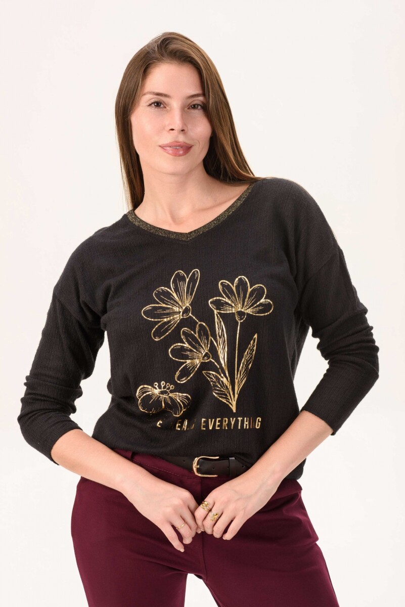 Sweater Ágatha - Negro 