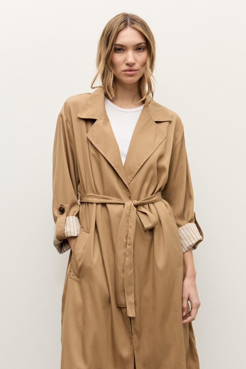 Trench Lyocell beige