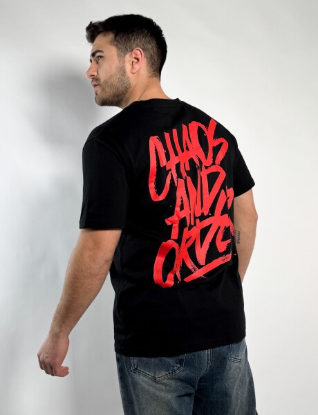 Remera estampada Cabre Negro
