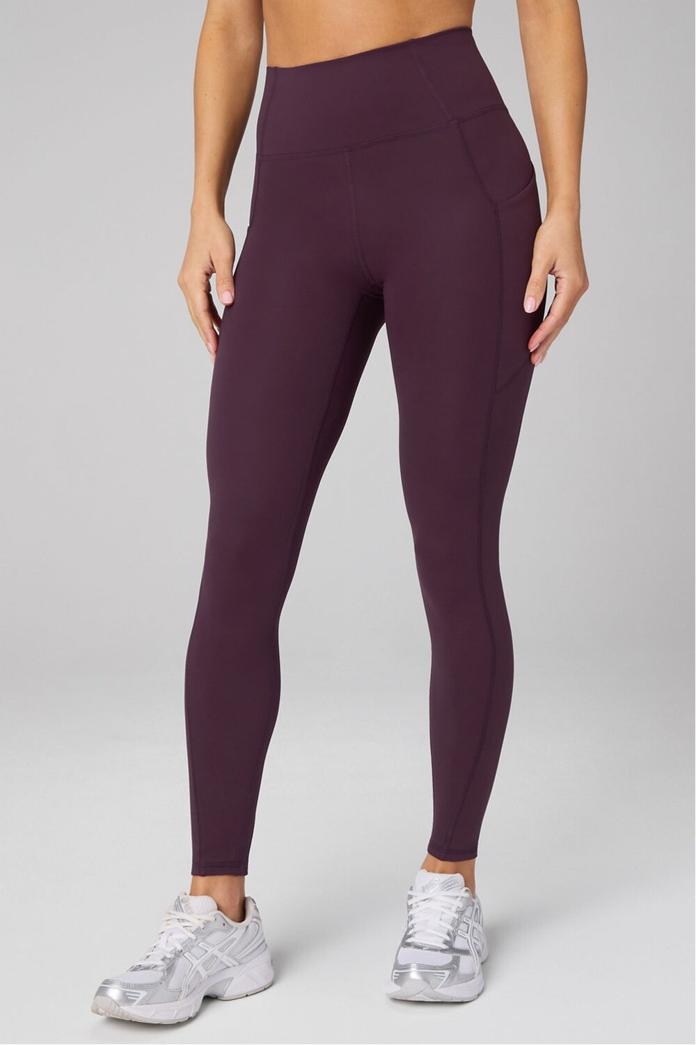 Legging Oasis High-Waisted Legging Mujer Oxblood