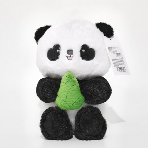 PELUCHE DE 30 CM (PANDA CON BROTE DE BAMBÚ EN POSICIÓN SENTADO) PELUCHE DE 30 CM (PANDA CON BROTE DE BAMBÚ EN POSICIÓN SENTADO)