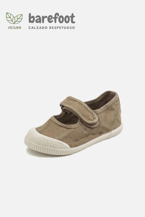 Merceditas barefoot beige Beige