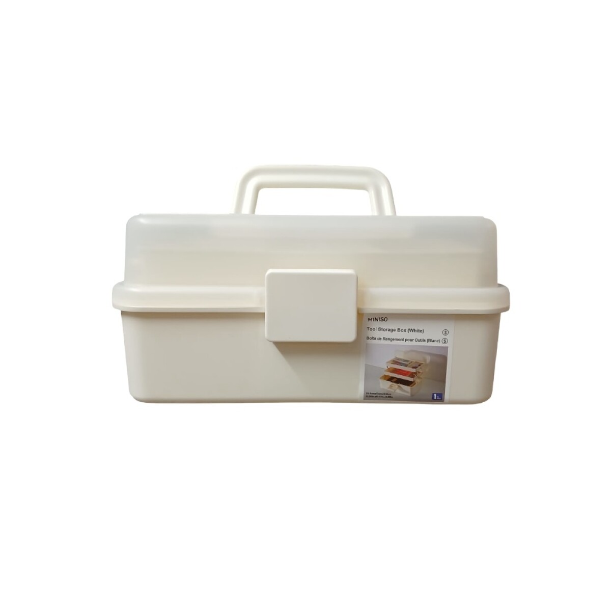 Organizador tipo botiquín - crema 