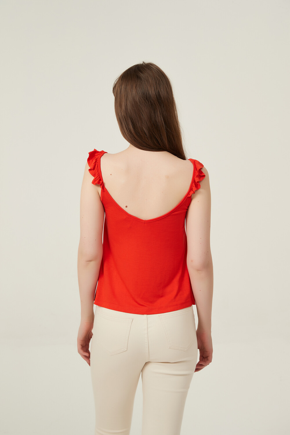 Musculosa Sik Rojo Coral