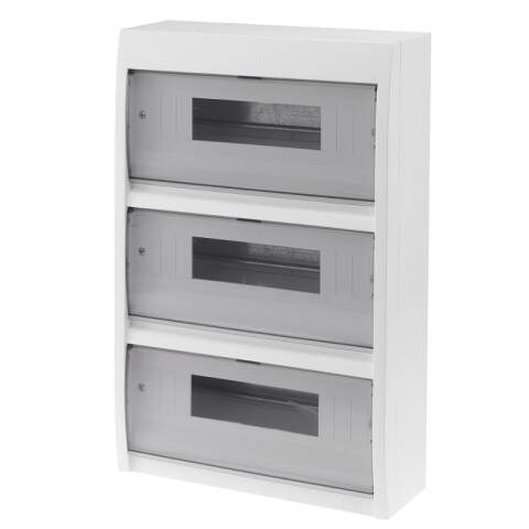 Tablero din 36 mód, puerta transp. 310x495x250mm GR6336