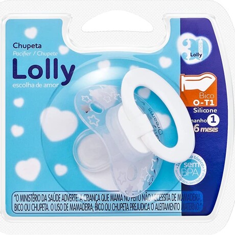 Chupete silicona Dreams 0-6m blanco
