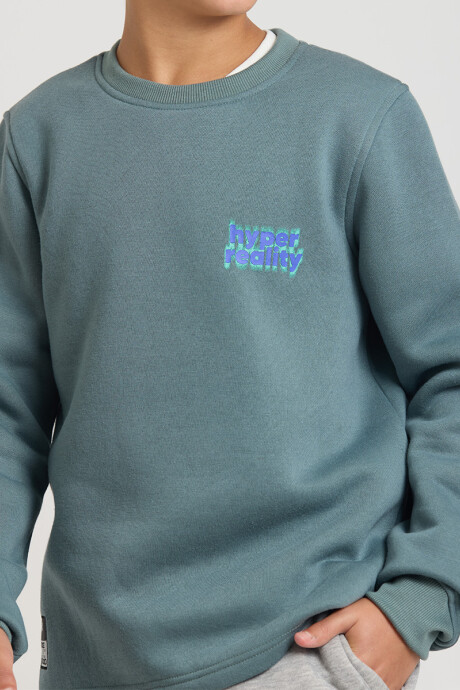 SWEATER PERIL TEEN DIXIE Azul Piedra