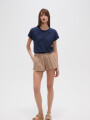 Short Piana Taupe Claro