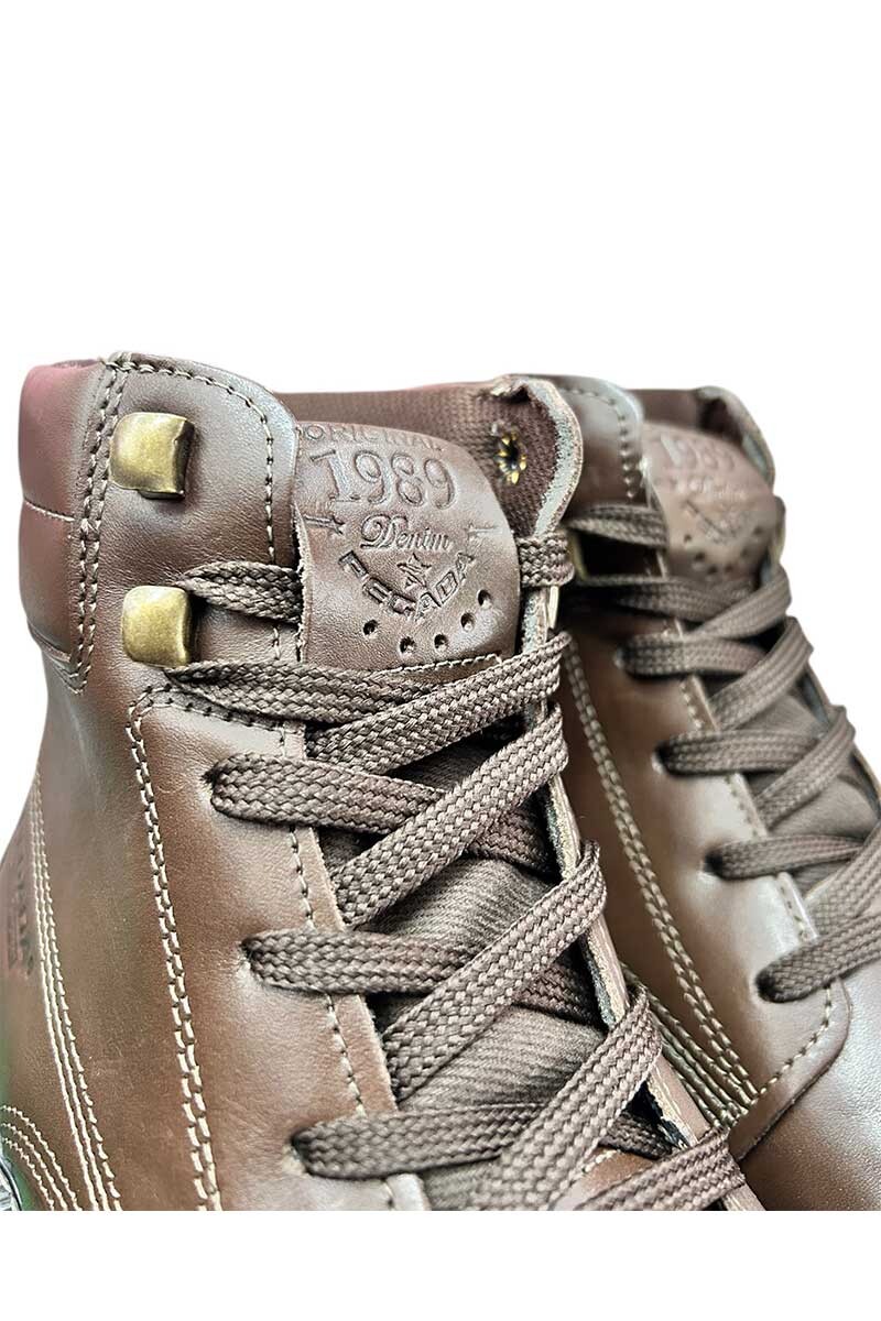 BOTA HOMBRE PEGADA Marron