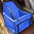 Bolso Transportador De Mascota Perro Gato Para Auto Viaje Variante Color Azul