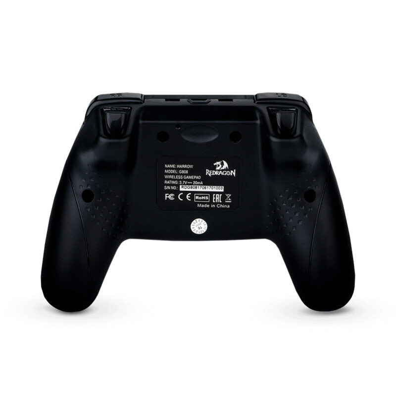Joystick Gamer Inalambrico Redragon Harrow G808 PC PS3 Black Joystick Gamer Inalambrico Redragon Harrow G808 PC PS3 Black