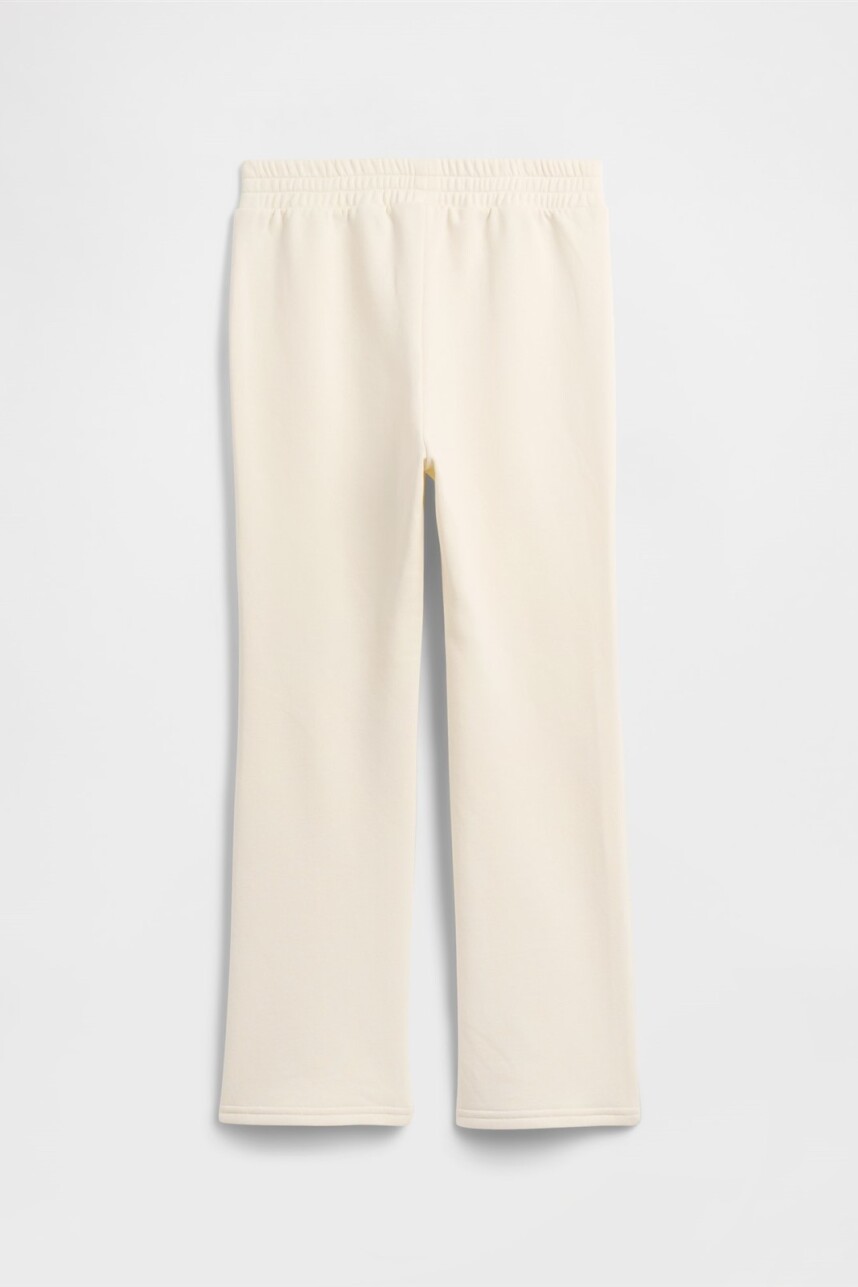 Pantalón Deportivo Bootcut Niña Ivory Frost
