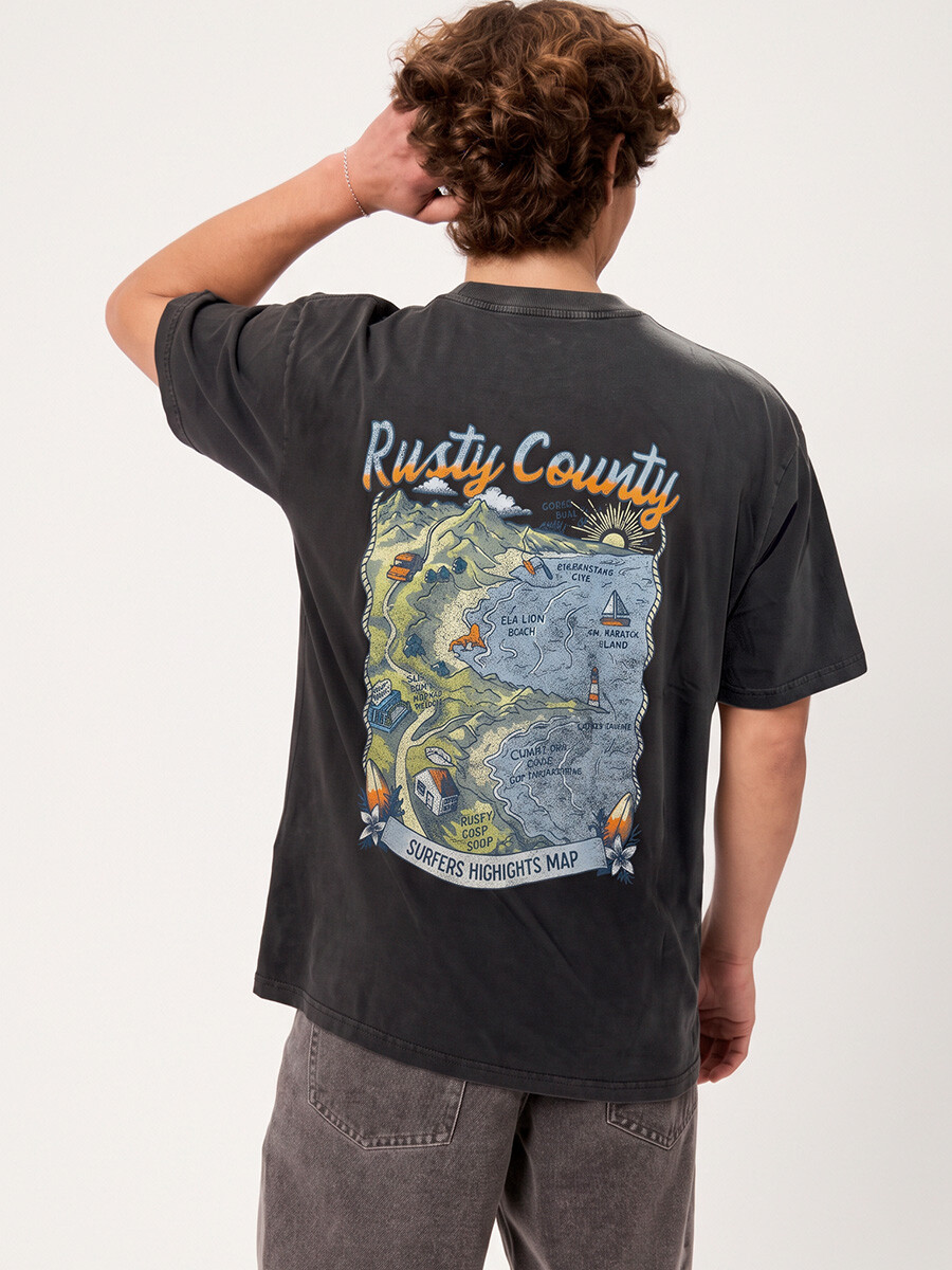 T-SHIRT LUPITA RUSTY - Negro 