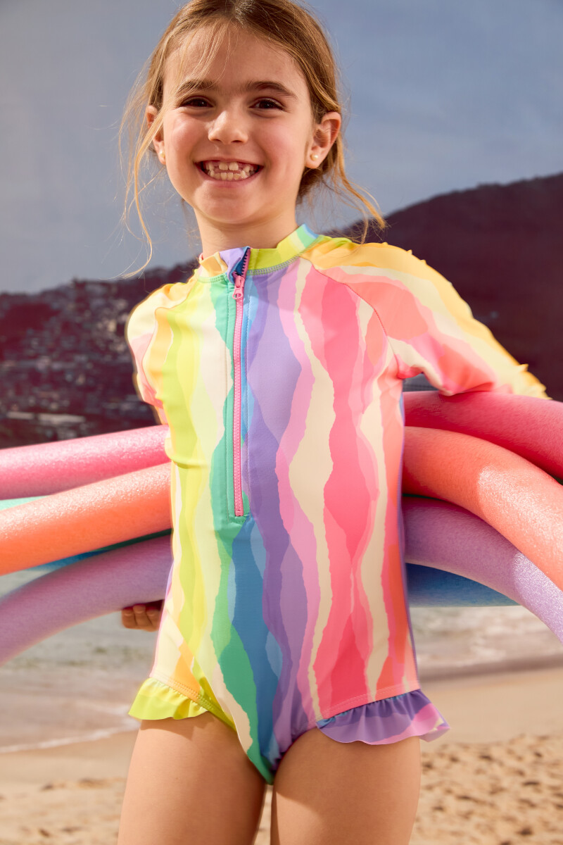 Malla manga larga unicornio 2-10y Psicodelic