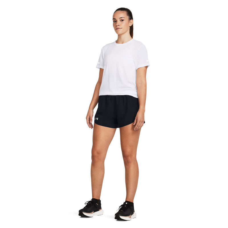 Short Running Under Armour Short Fly ' de Mujer - 1382438-001 Negro