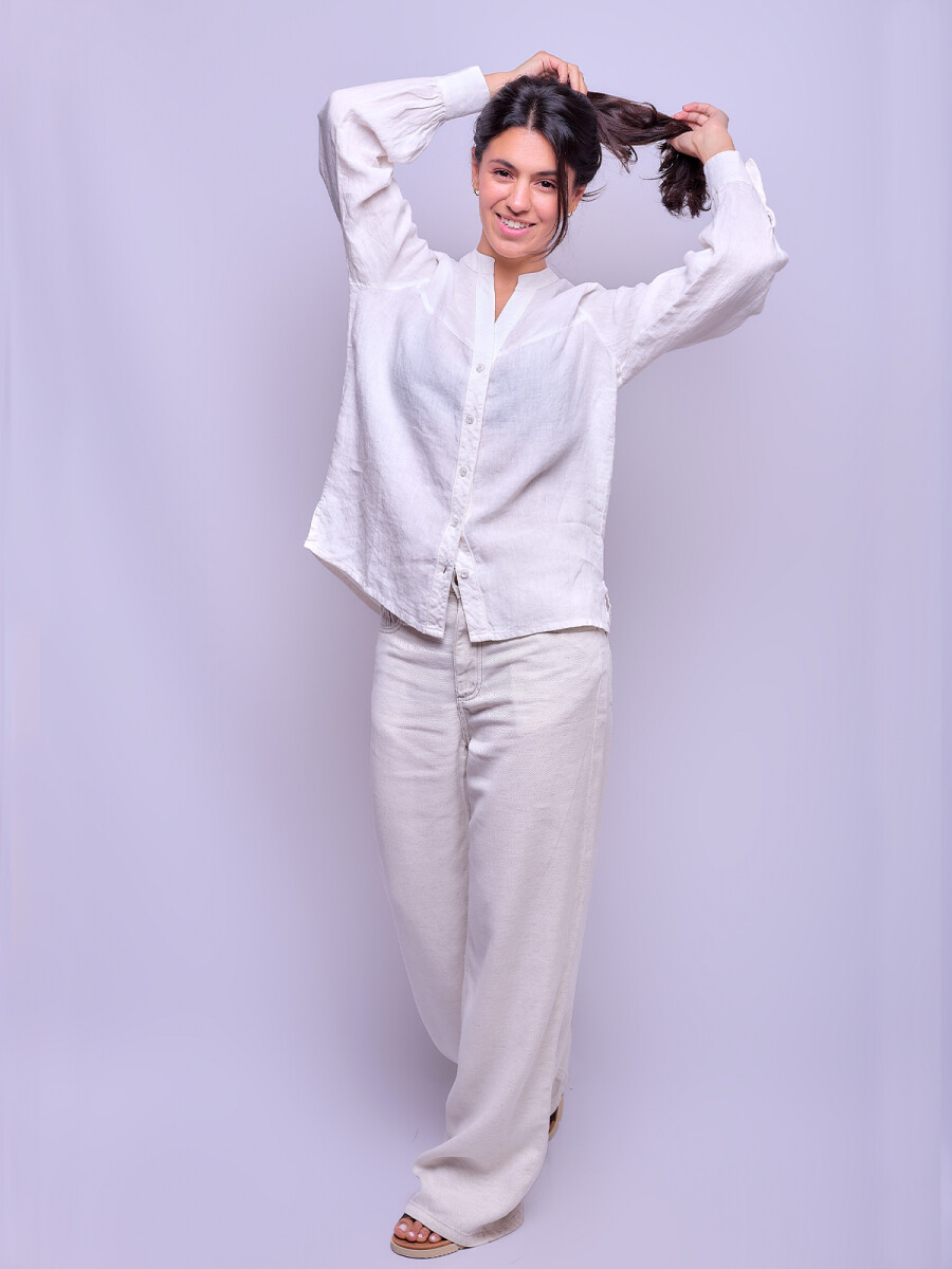 Camisa Positano - Blanco 