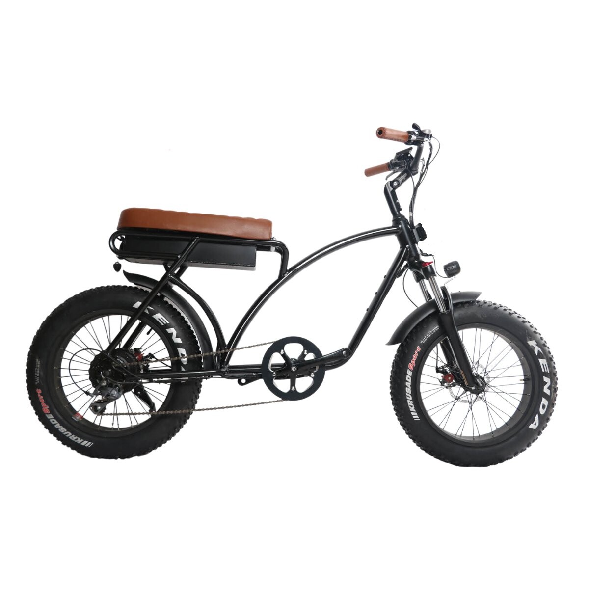 Bicicleta Electrica Gogreen Vintage Rod 20 350W 48V Shimano® - Variante Color Marron 
