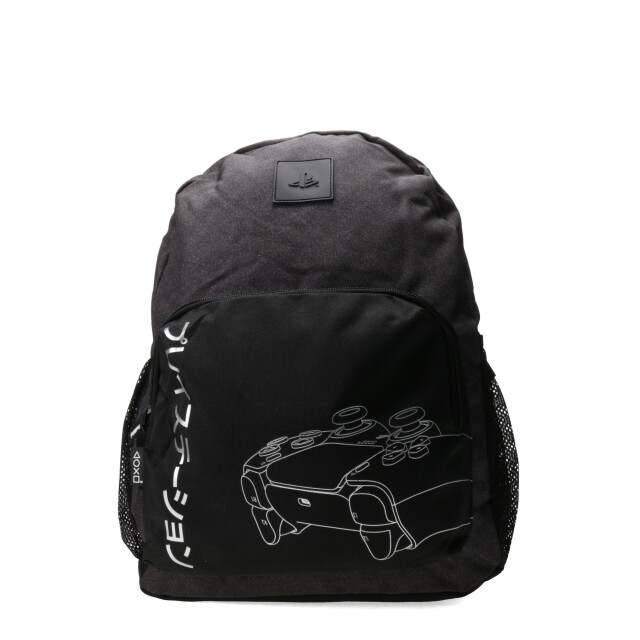 Mochila Play Station Icono Negro