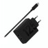 Cargador De Pared Motorola 125w Usb-c Dual Port CARGADOR MOTOROLA 125W DUO USB C NEGRO