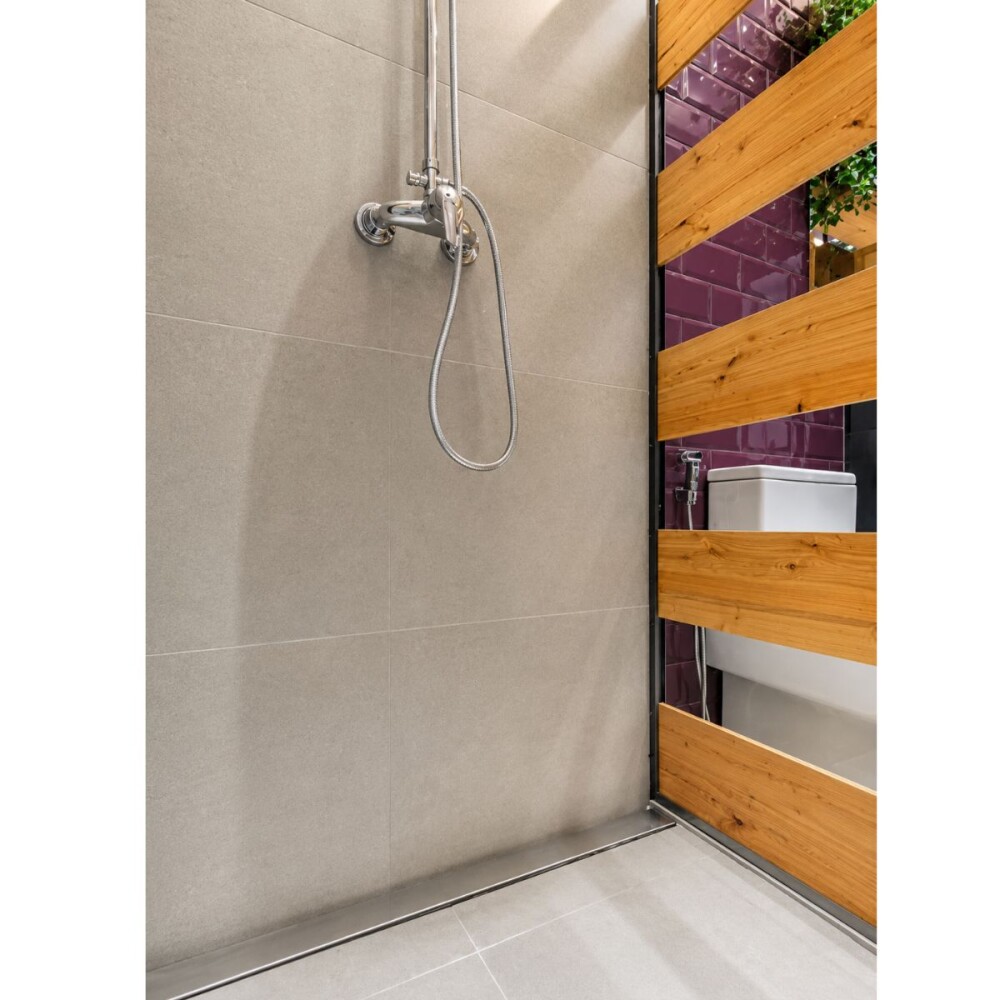 ELLEVE Receptaculo tapa inox pulido 50cm salida central Versatile Elleve Receptaculo Tapa Inox Pulido 50cm Salida Central Versatile