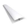 Perfil H PVC Blanco