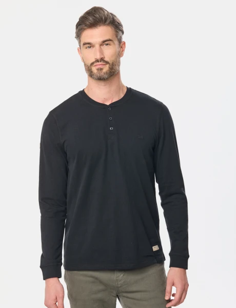 REMERA LISA Negro