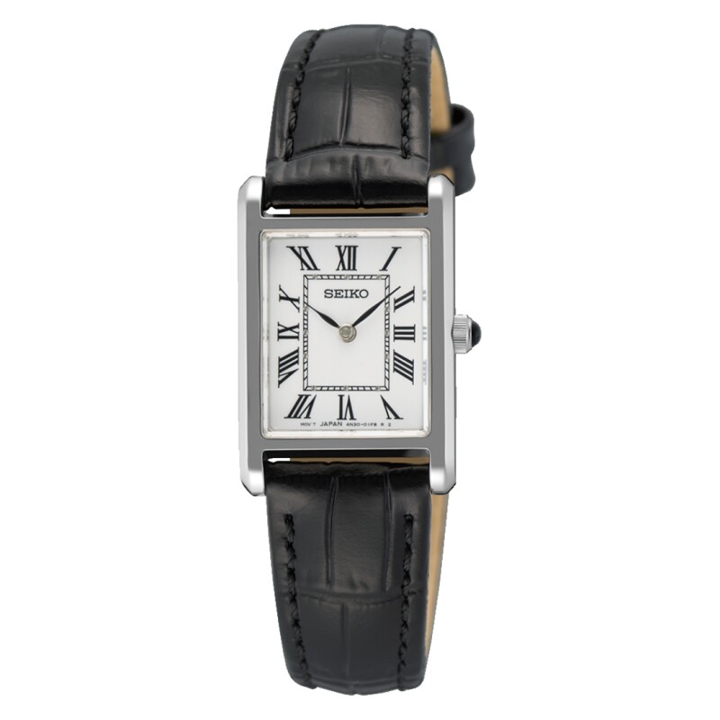 Reloj Seiko SWR107P1 para mujer con correa de cuero Reloj Seiko Swr107p1 Para Mujer Con Correa De Cuero