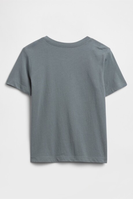 Remera Logo Gap Toddler Niño Pilot Grey