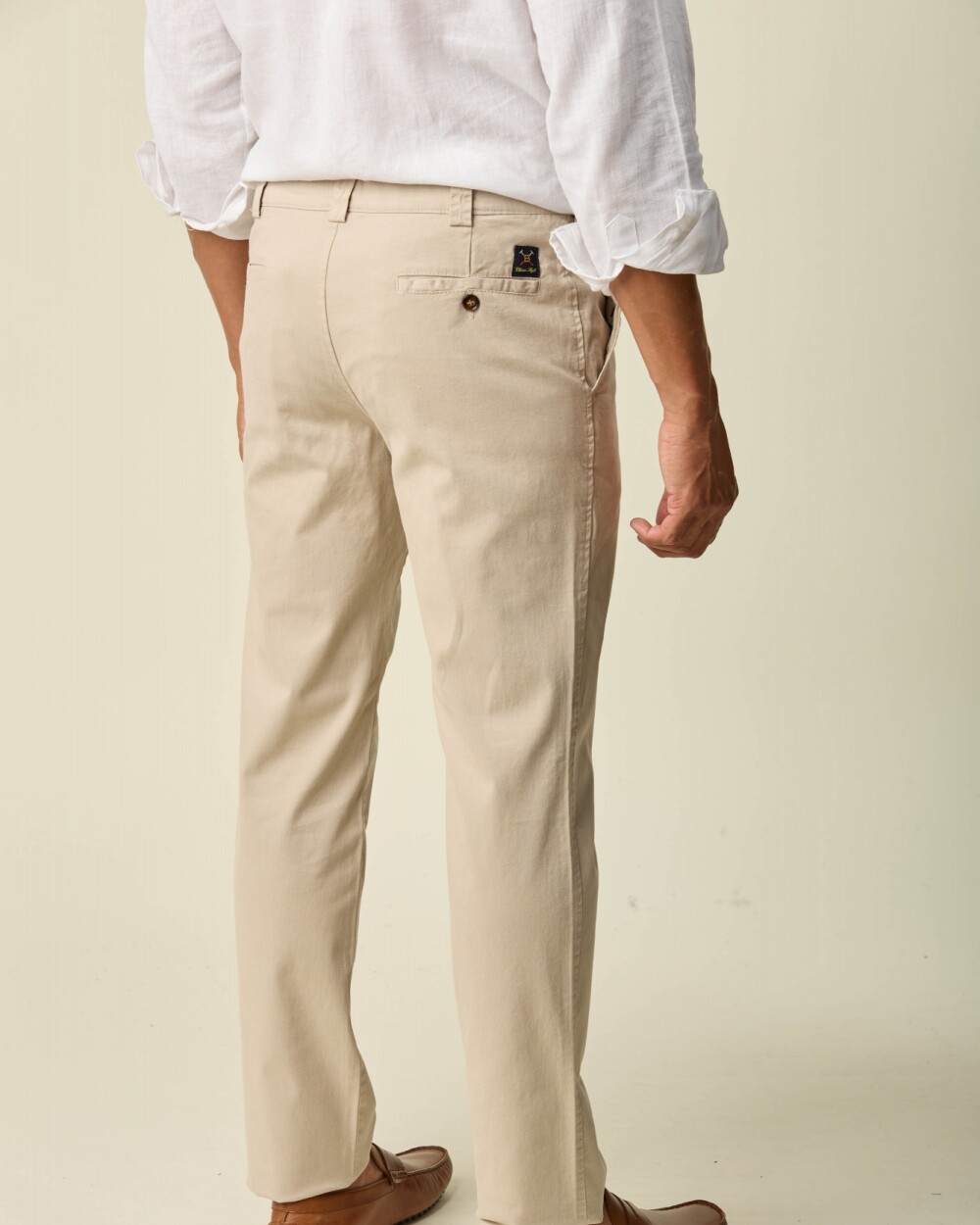 Pantalón Sport Algodon/Spandex Beige