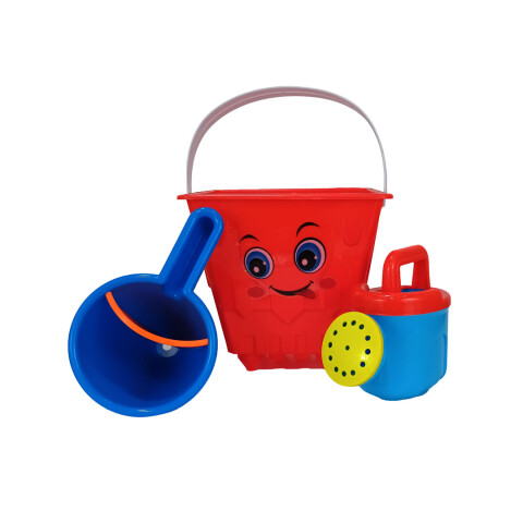 3X2 OUTLET Balde castillo con accesorios de playa 3x2 Outlet Balde Castillo Con Accesorios De Playa