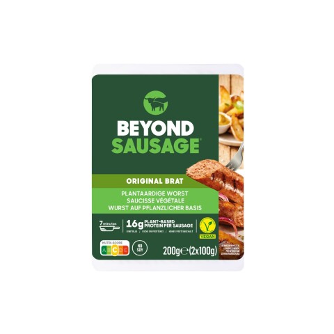 SALCHICHA VEGANA TIPO BRAT "BEYOND MEAT" - 2 x 100 grs Salchicha Vegana Tipo Brat "beyond Meat" - 2 X 100 Grs