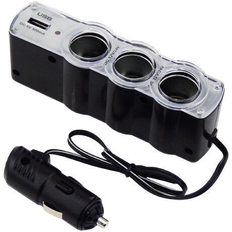ACCESORIO INTERIOR - DERIVACION MULTIPLE CON USB 12v/24v WESTON ACCESORIO INTERIOR - DERIVACION MULTIPLE CON USB 12v/24v WESTON