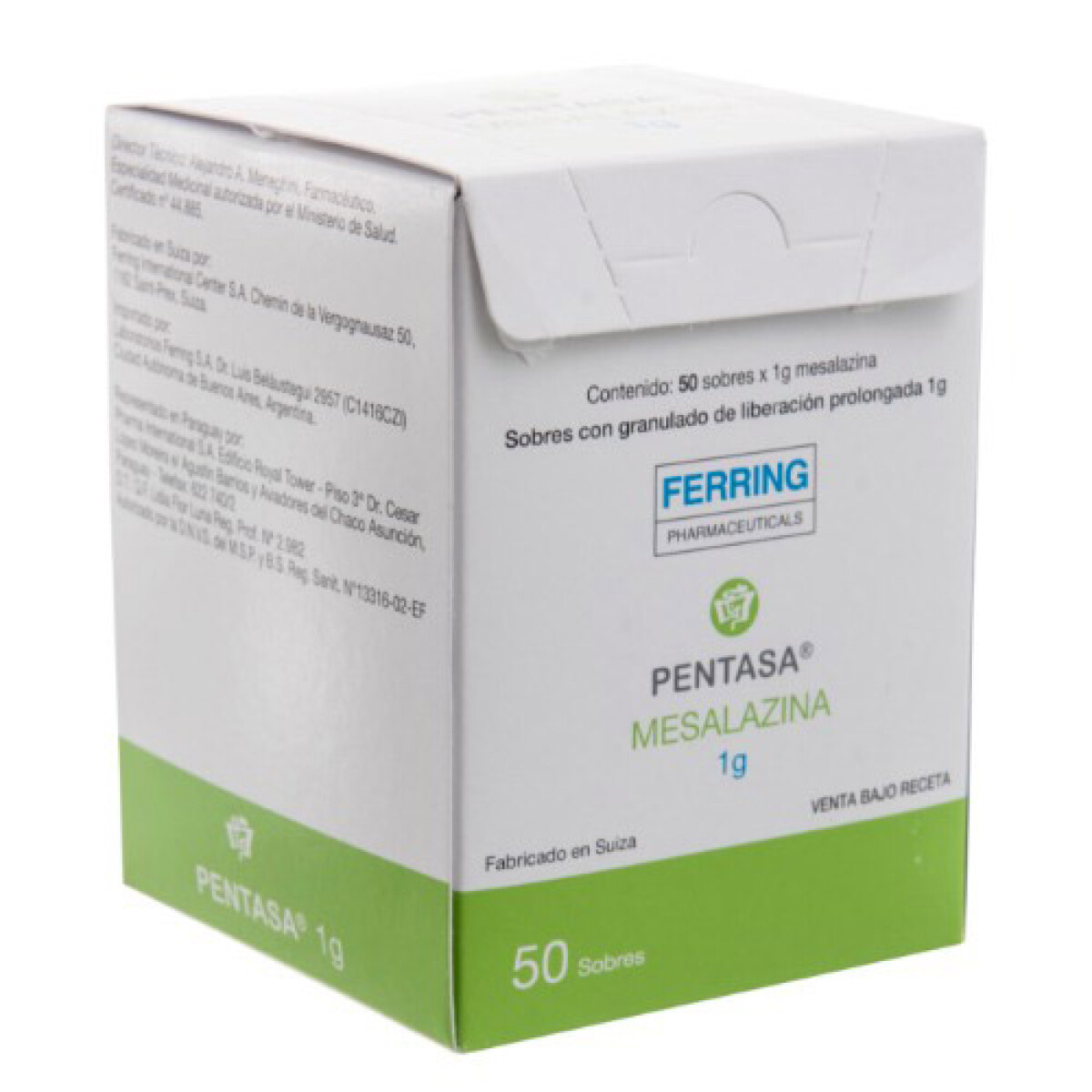 Pentasa Sachet 2 Grs x 30 UN 