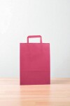 Bolsa lisa acuario 22x10x30 cm FUCSIA