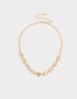 Collares Cortos Chunky Edition Collar Corto Chunky New Basics - Dorado