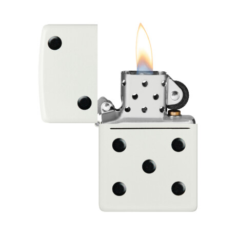 Encendedor Zippo Blanco C/diseño 0